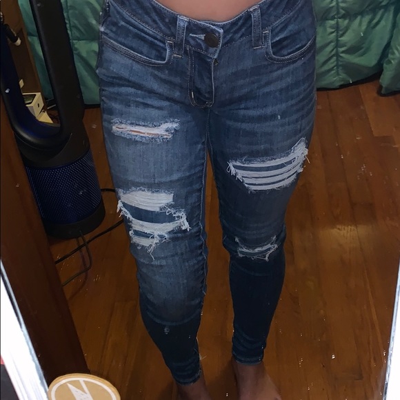 American Eagle Low Rise Jeggings 